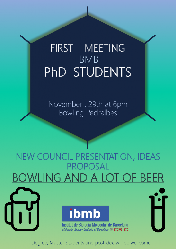First Meeting IBMB PhD Students